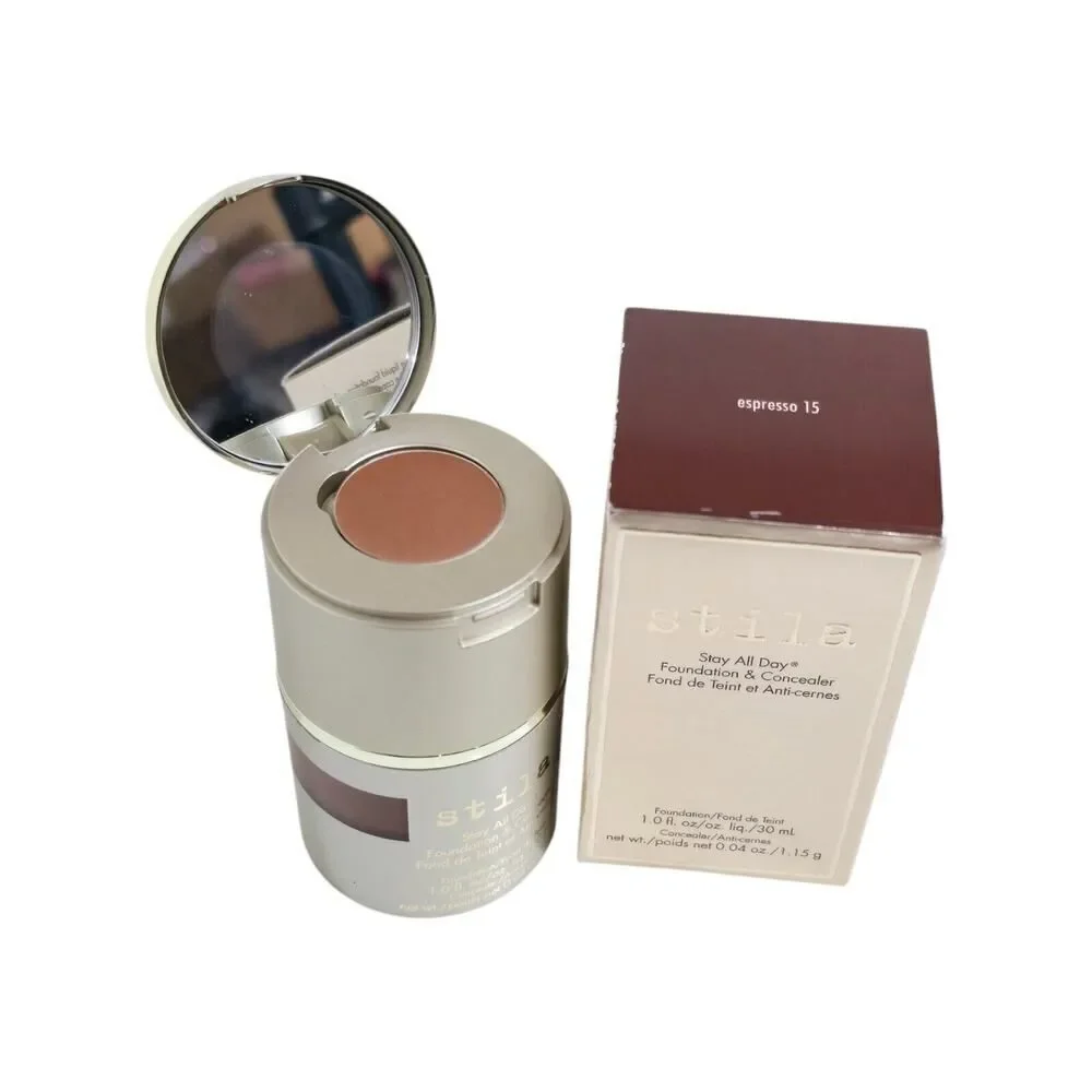 Stila Stay All Day Foundation & Concealer Brand New In Box #15 Espresso‎